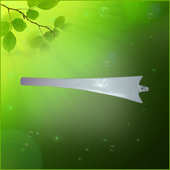 供应小型风力发电机配件 风叶600mm