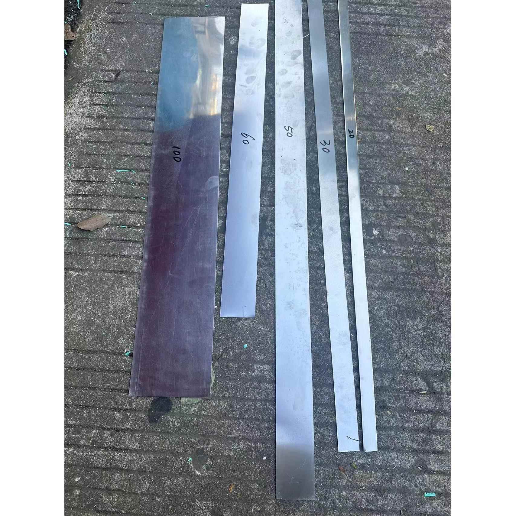 高硬度弹簧钢带不锈钢扁条钢片激光切割精密薄钢皮弹性发条铁皮片