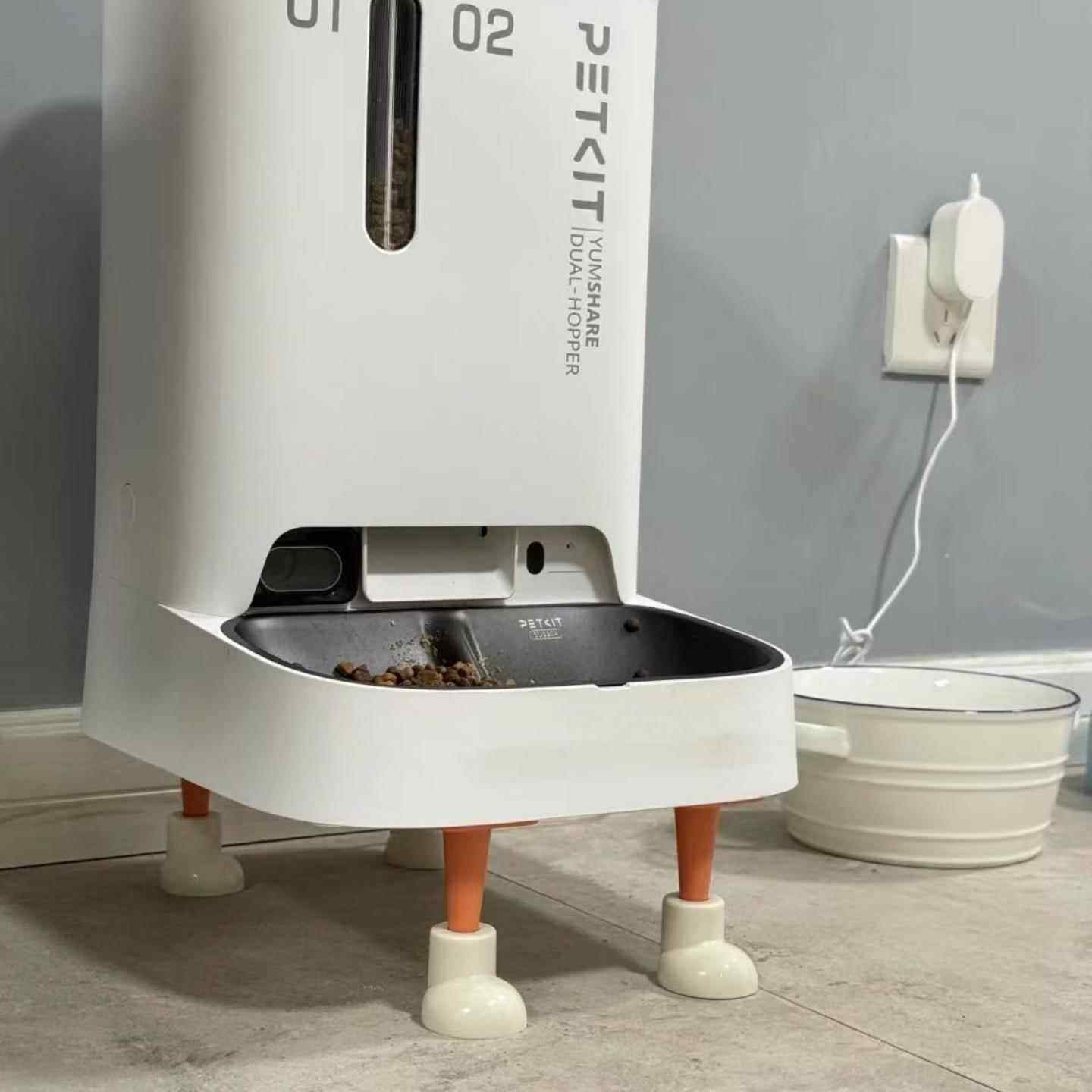 自动喂食器增高架宠物餐盘防漏食防打翻猫碗垫高支架护颈吃饭桌,宠物/宠物食品及用品,宠物智能储粮桶,淘宝优惠券,粉丝福利购,淘宝优惠卷