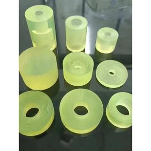 聚氨酯板棒优力胶垫圈PU板棒减震垫片牛筋耐磨防撞条块零切加工