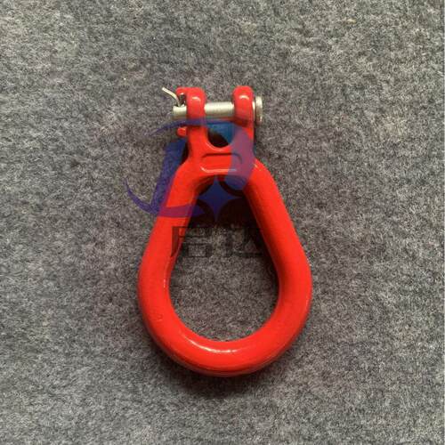 羊角梨形环80级羊角梨型环锻造梨型环吊环穿链条用起重梨形吊环厂