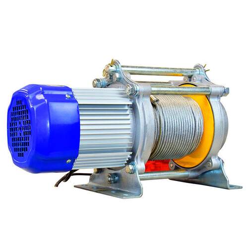 铝壳多功能起重机家用220V1T起重机小型380V装饰送料电动葫芦起重