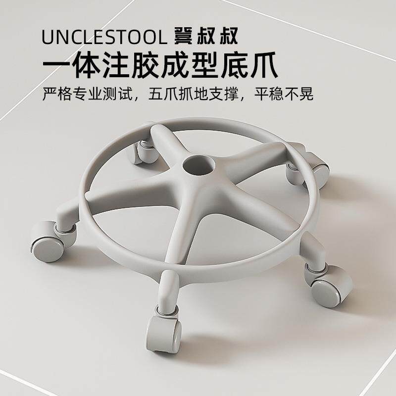 客厅超静音万向滑轮矮凳家用茶几小沙发凳子加厚成人可新款