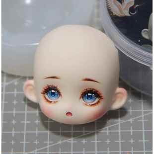 q版粘土Q版超轻黏土软陶泥石塑翻糖ob11硅胶模具脸模