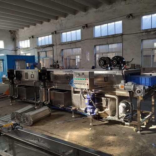 水果塑料筐清洗机 热碱水循环高压冲洗 周转筐高压喷淋清洗机 8