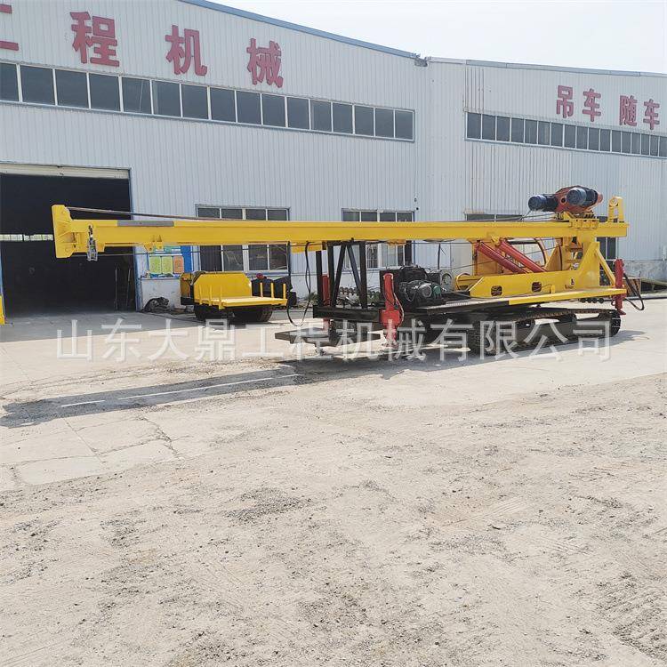 建筑工程长螺旋地基打桩机大型履带地基打桩机工地CFG钻孔机