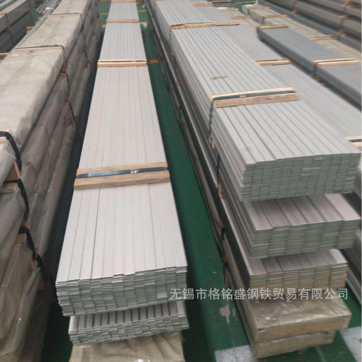 316L热轧扁钢 316L不锈钢扁钢50*5 60*6 不锈钢316L 扁铁 去毛刺