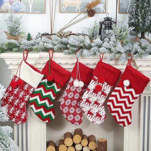 personalised christmas stocking kids candy gift bags