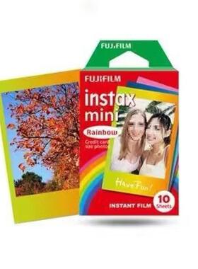 mini富士拍立相纸相机寸白边相三纸1得00张相拍立得纸默认其他