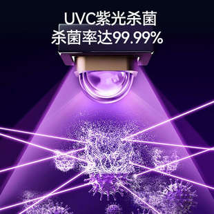 牙刷头消毒器喷嘴牙套紫外线杀菌消毒盒收纳盒u6 罗曼智能便携式