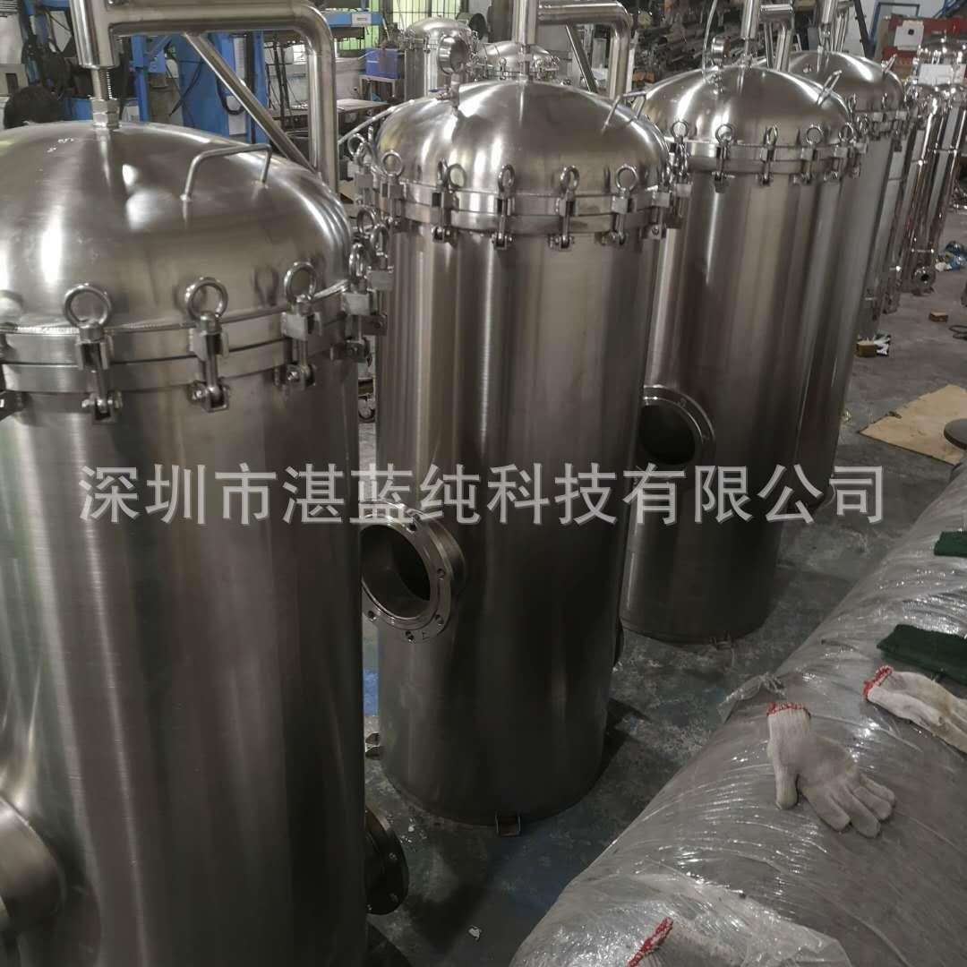 精密过滤器保安厂家大量不锈钢水处理供应32芯40寸滤芯