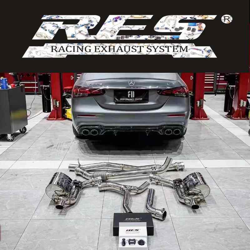 C200/E200 W205 升级RES CGW 森德 汽车中尾段遥控阀门排气管