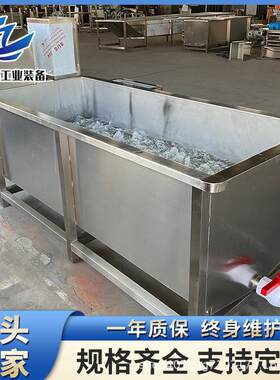冻猪下猪肺猪肚解冻池 门店黑鸭清洗化冻泡491水品槽 水冷冻产气