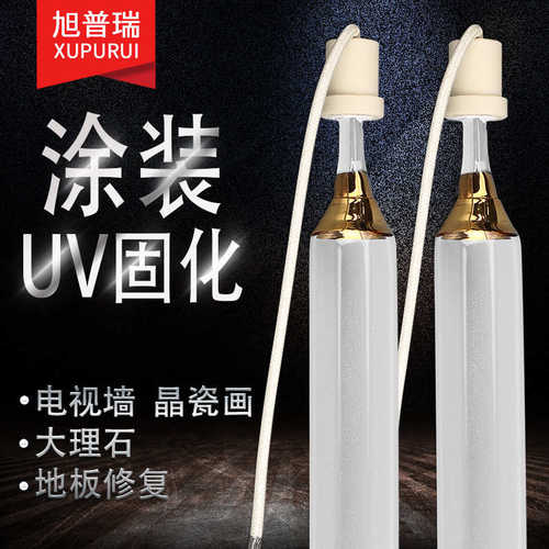 电视墙晶瓷画UV胶固化灯 uv油墨固化UV灯 涂装上光油固化高压汞灯