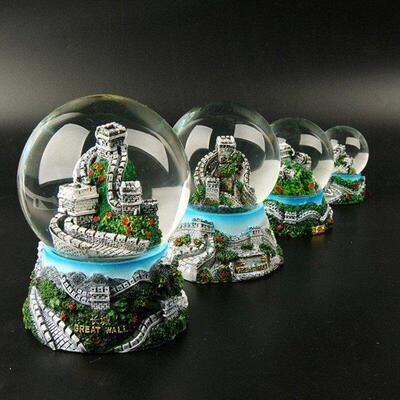 Wind of China Beijing Great Wall crystal ball furnishings ho