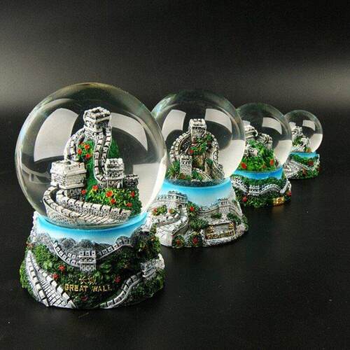 Wind of China Beijing Great Wall crystal ball furnishings ho