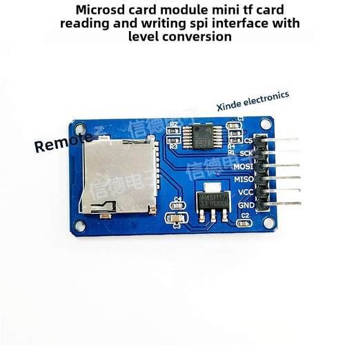 Micro Sd卡模块/Mini Tf卡读写/Spi接口/带电平转换电源