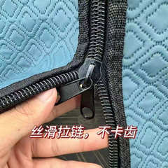 电动三轮车雨棚双面10号大拉链原装车棚金属头拉锁车蓬专用拉链头