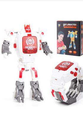 ift deformation robot watch toy puzzle watch time