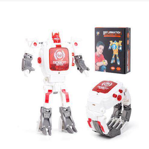 ift deformation robot watch toy puzzle watch time