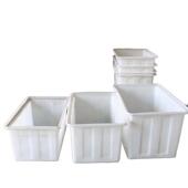 加厚牛筋塑料水箱长方形大号水产养鱼箱泡瓷砖家用储水方桶卖鱼箱