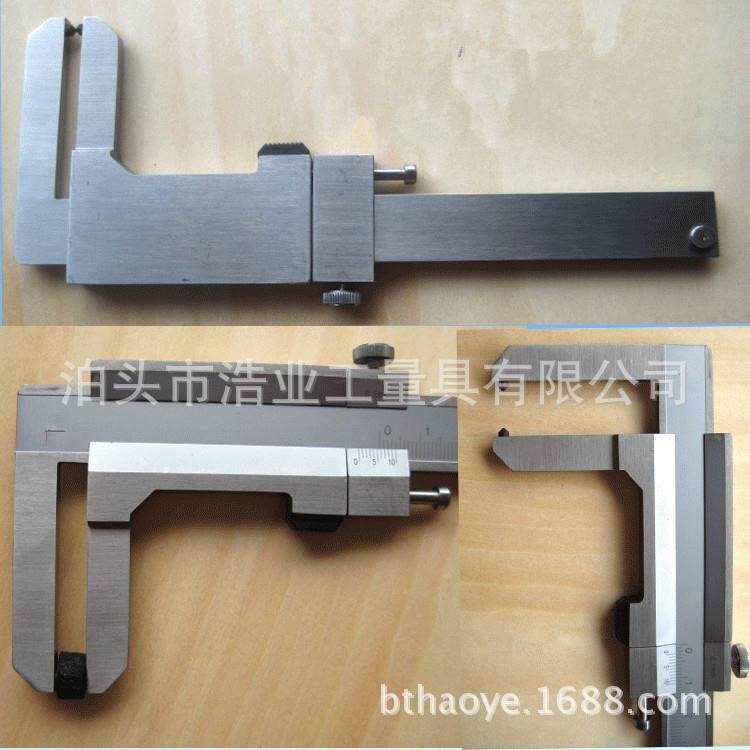刹车片尖头游标卡尺0-50 刹车盘游标卡尺0-60 刹车鼓 爪长