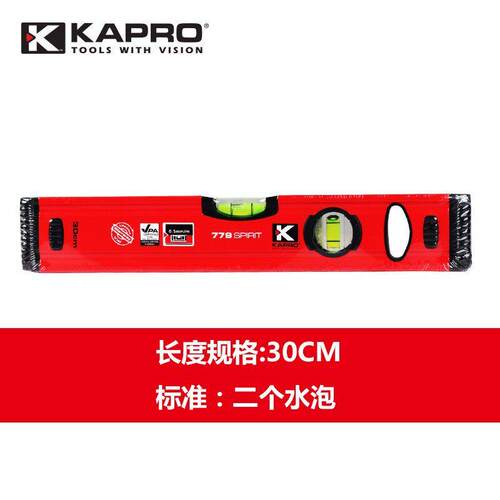 开普路以色列KAPRO开普路779精度磁性进口平水尺超精准防摔便捷