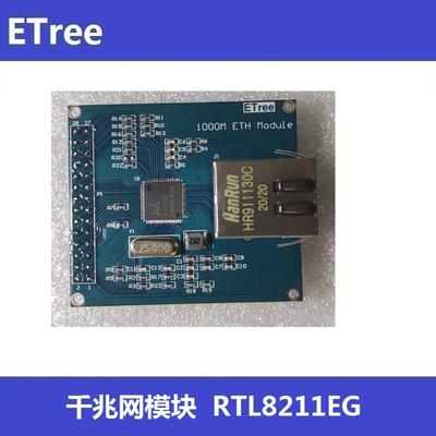 千兆网模块 RTL8211EG 配FPGA开发板