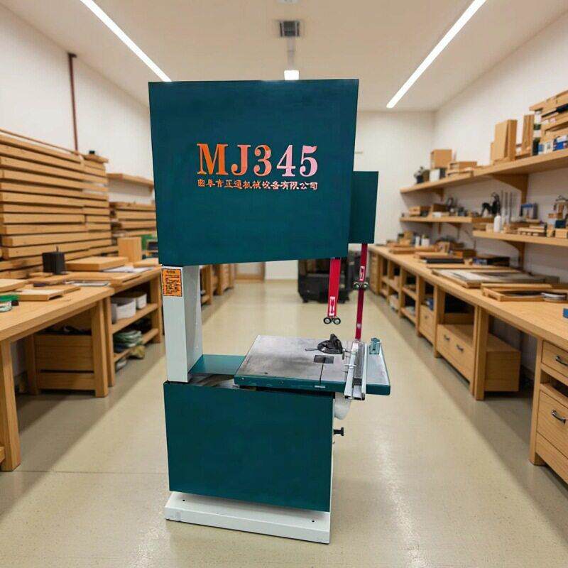 MJ345带锯机系列安装磨刀石无齿锯条带靠尺家用小型带锯机