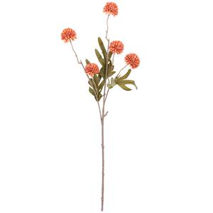 。5支秋色蒲公英花花束假花家居装饰餐桌客厅摆件摆设插