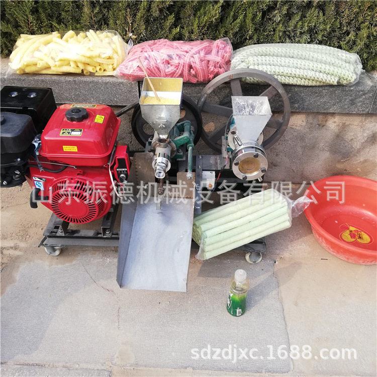 冰糖玉米膨化机辽宁小型多功能食品膨化机面粉膨化机视频