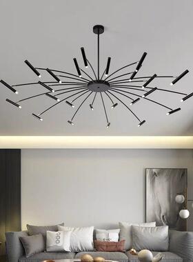 现代厅简约艺术客计吊灯设餐师创意个性别墅厅伞状繁星90189分子