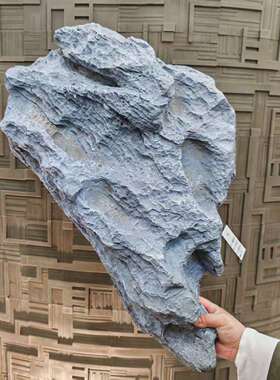 Pu泡沫仿真英德石景观石头灰色泡沫假石头酒店园林工程青龙石