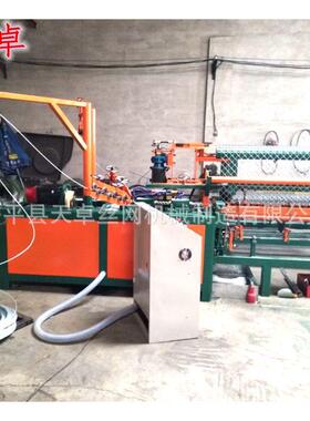 自天卓铁丝网制作器菱形网设备单股菱形TZB-SW网机4米全动机勾花