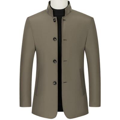 C 38140 Men's Stand Collar Casual Jacket 立领休闲夹克