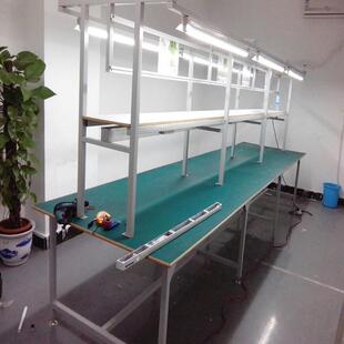 双边防静电工作台服装 厂打包操作台不锈钢桌子工作台