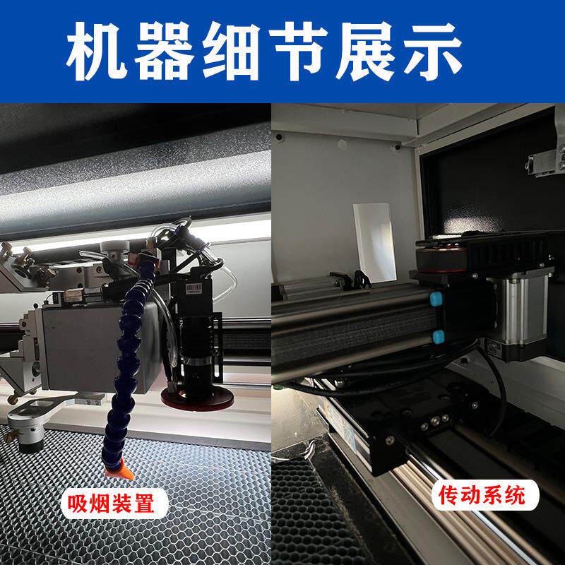 大幅面服装布料雕振镜打孔花激革光CHANXAN/打标机皮加工刻字膜激