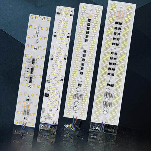 Led光源板灯条超亮50瓦100W超亮灯泡200W防水300W替代光源工地灯