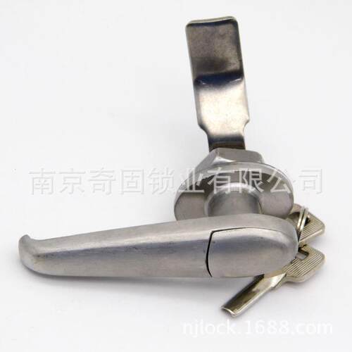 不锈钢防水把手锁MS308配电箱户外不锈钢执手锁MS302带防尘盖
