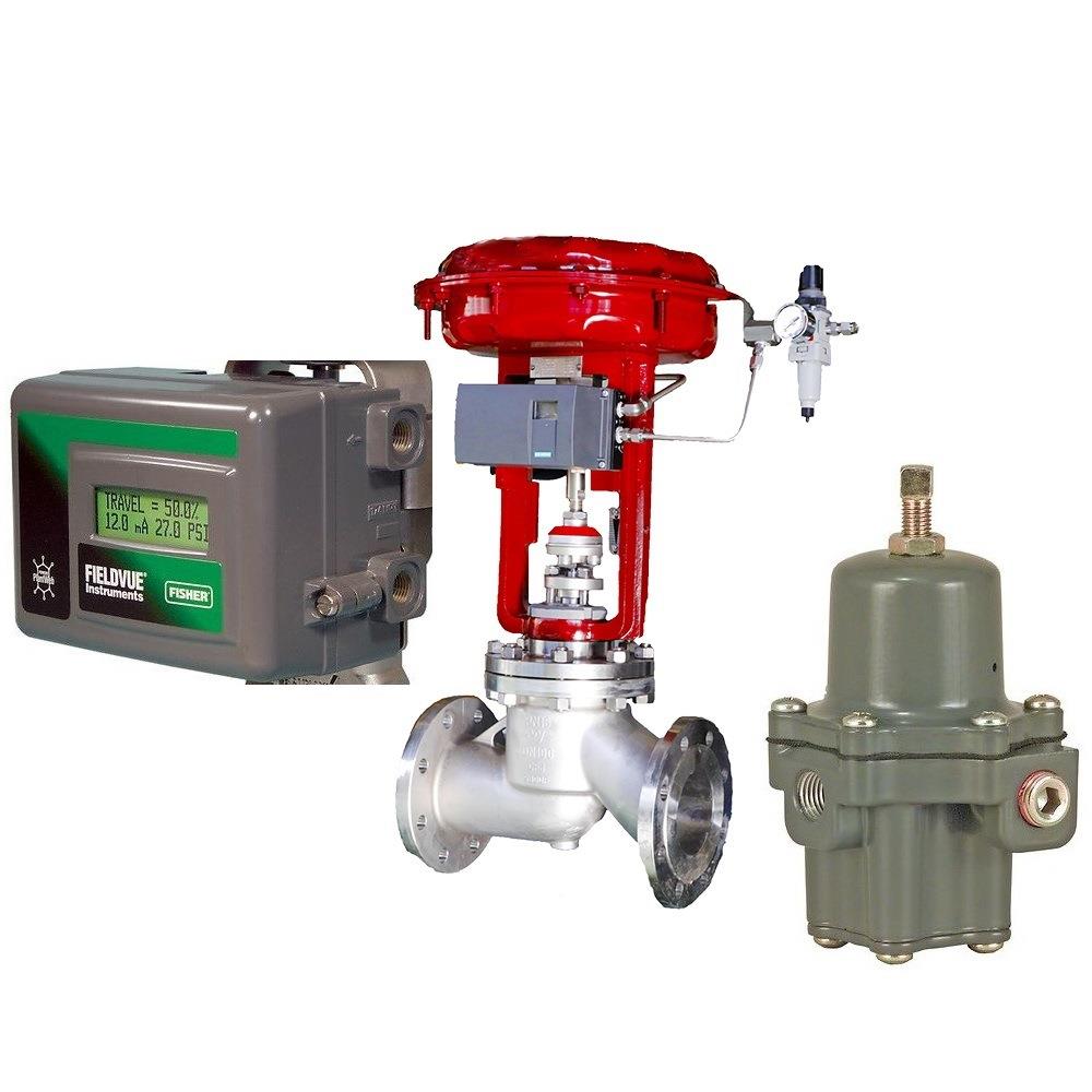 阀门配套|Fisher高性能蝶阀配DVC2000和过滤减压阀