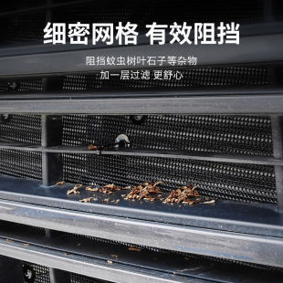 热销适用于适用于长安冷凝器汽车中网水箱防虫网防护网系保护网防