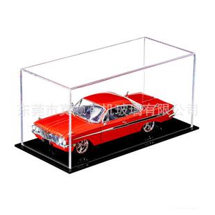 车模专用展示盒子 防尘罩1:18 24 32 43 64比例汽车模型盒