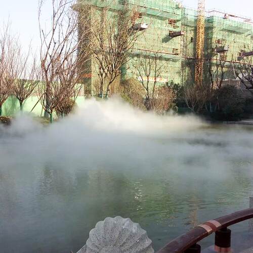 仙缘承接河岸喷雾影视城人工造雾观光风景区冷雾温泉水雾工程