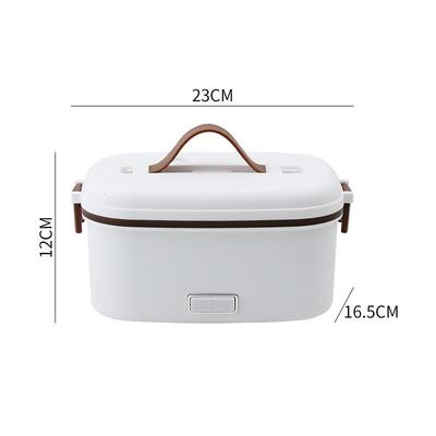 12v24V车载两用插电上班族保温电热蒸煮自热便携便当盒Lunchbox