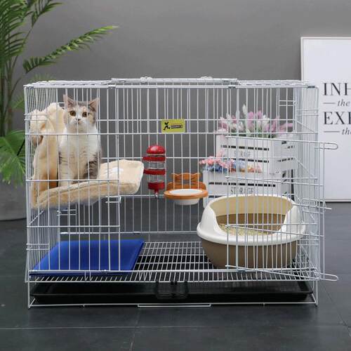 高档狗笼室子猫别墅内型带中厕所猫舍猫咪笼子家用笼小型犬宠物用