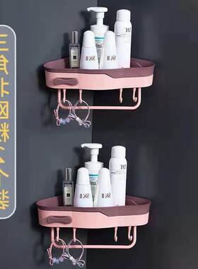bathroom shelf adhesive storage rack corner holder steel