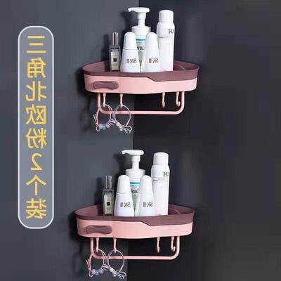 bathroom shelf adhesive storage rack corner holder steel