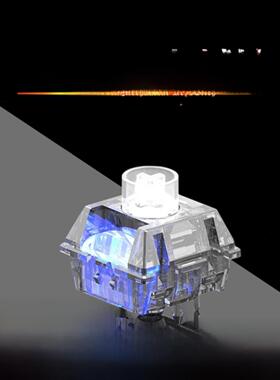 TTC 巨人之心RGB聚光镜机械轴更快更敏捷防止误触黑透爱心轴3PINS