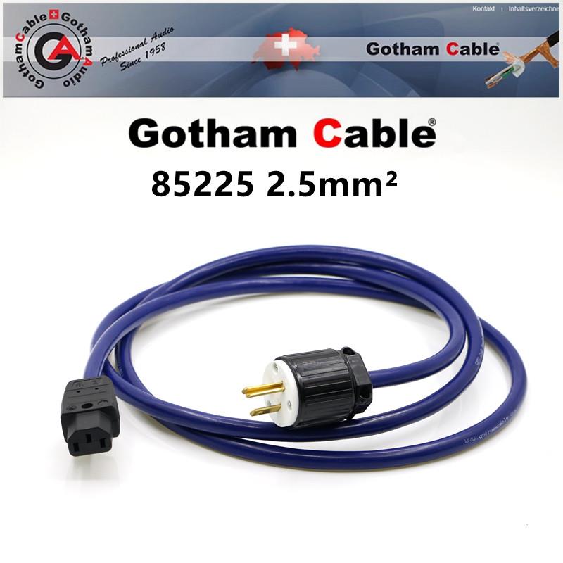 瑞士高芬Gotham经典2.5平方发热级音频电源线高保真放大器电源级