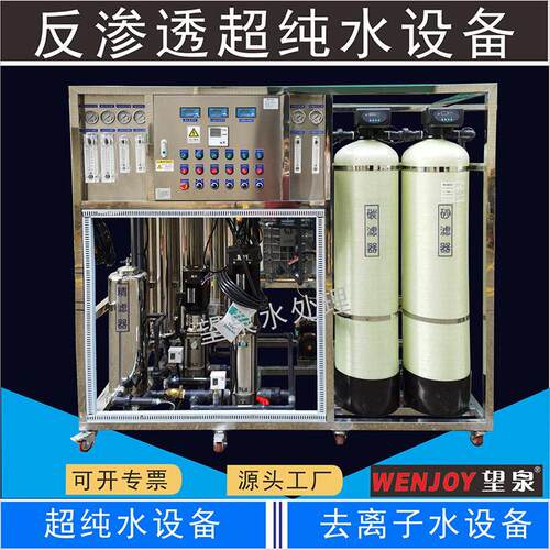 双级反渗透纯水设备EDI模块去离子水机大型工业超纯水制水设备
